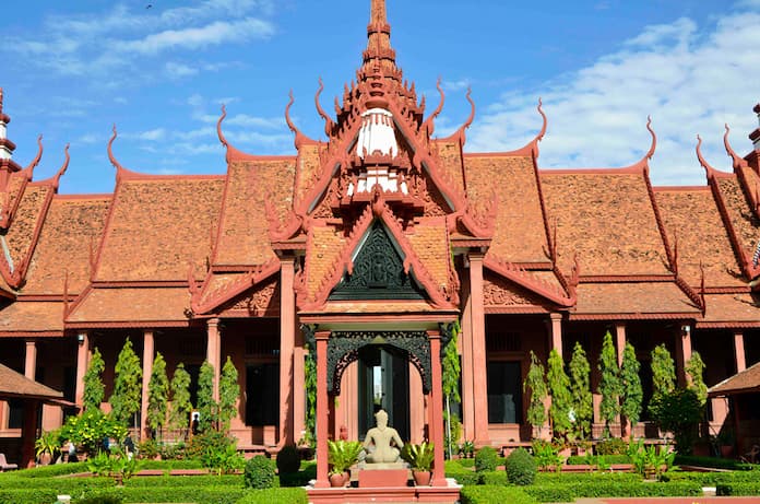 
Ảnh 5: Bảo tàng Quốc gia là nơi lưu trữ rất nhiều di tích lịch sử của đất nước Campuchia
