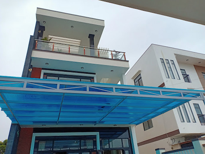 Ảnh 6. Các kiểu mái hiên nhà bằng nhựa cực đẹp và tiện nghi