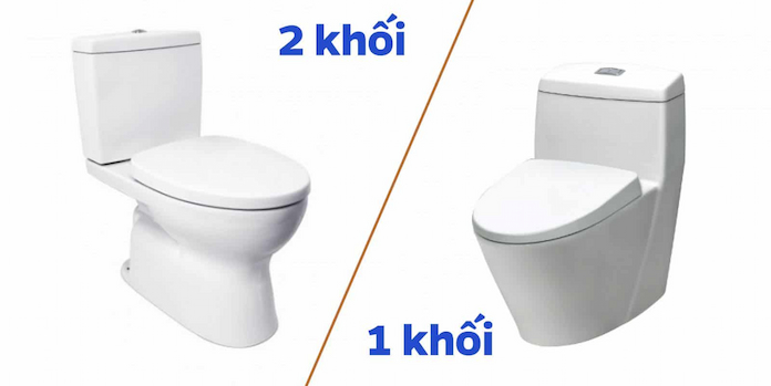 
Ảnh 5: Hai mẫu toilet thông dụng thường được sử dụng trong thiết kế nhà nghỉ
