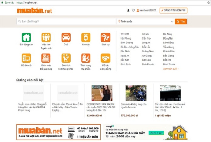  Ảnh 8: muaban.net được đánh giá là một trong các website tìm phòng trọ uy tín nhất ( Ảnh nguồn: Internet)