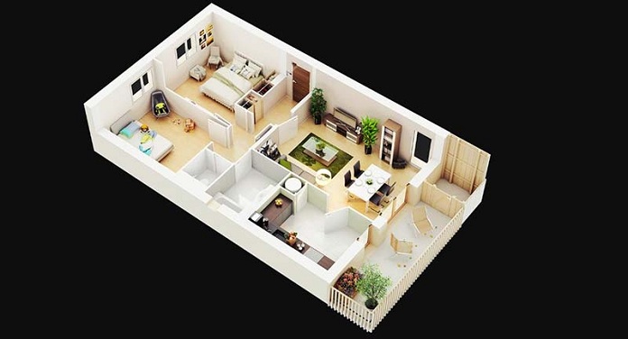 
Ảnh 19: Mẫu thiết kế theo phong cách Scandinavian ( nguồn Internet)
