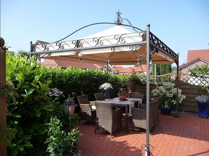 Ảnh 2: Chòi nghỉ sân vườn bằng sắt