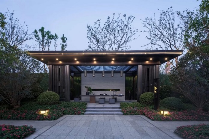 Ảnh 14: Chòi nghỉ sân vườn hiện đại