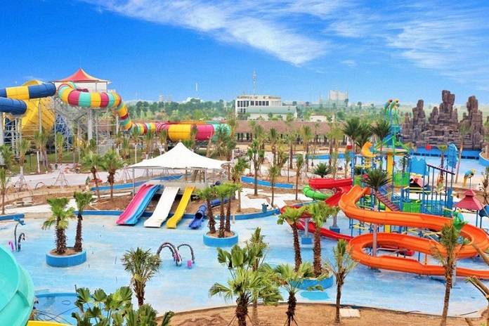 Ảnh 14: Công viên nước Thanh Hà là địa điểm lý tưởng cho những ngày nắng nóng