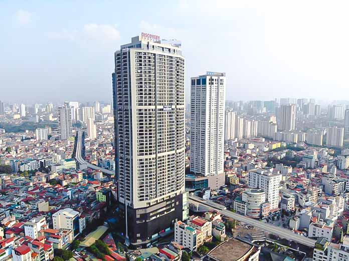
Ảnh 6: Tòa Discovery Complex B - Một trong những tòa nhà cao nhất Hà Nội
