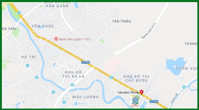  Ảnh 2: Đường 70 Văn Điển – Hà Đông