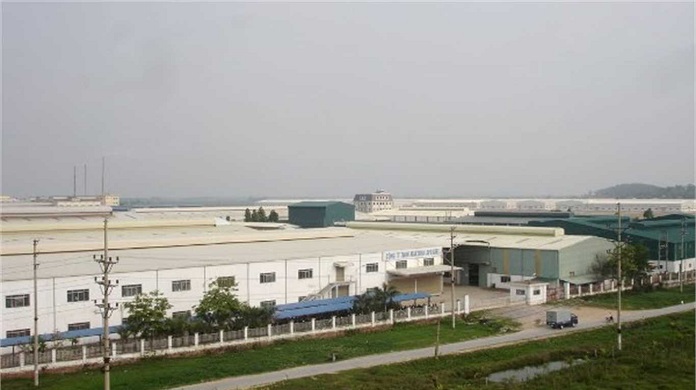 Ảnh 4: KCN Quế Võ 3 nằm giữa hai khu công nghiệp là Quế Võ 1 và Quế Võ 2