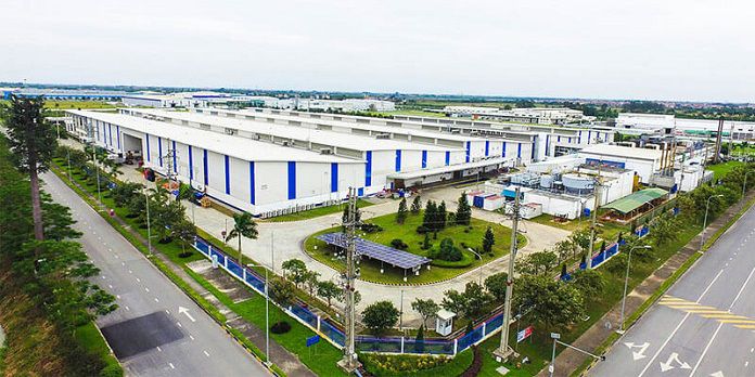 Ảnh 1: Khu công nghiệp Tiên Sơn Bắc Ninh với bề dày lịch sử lâu đời
