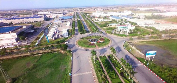 Ảnh 6: Khu công nghiệp Yên Phong 2 với 3 phân khúc riêng biệt