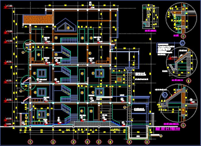 
Ảnh 3: Mẫu thiết kế với kích thước 12x12 kiểu biệt thự cũng sẽ là một kiểu mẫu hoàn hảo cho các gia đình ít thành viên.
