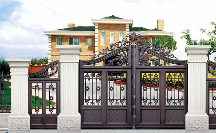 
Ảnh 26: Mẫu thiết kế cổng biệt thự ở nông thôn đẹp
