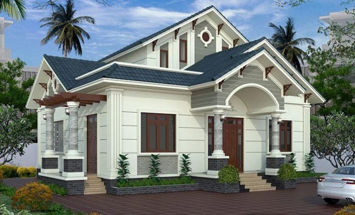 
Ảnh 3: Mẫu nhà cấp 4 mái thái 2 mặt tiền ấn tượng được nhiều người yêu thích
