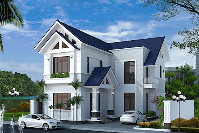 Ảnh 16. Nhà chữ l 2 tầng 600 triệu mang đến sự sang trọng cho ngôi nhà