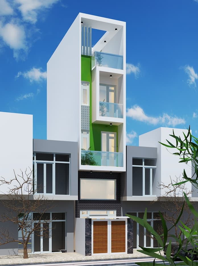 
Ảnh 3: Kiểu nhà đơn giản nhưng không kém phần tinh tế đang được nhiều người yêu thích
