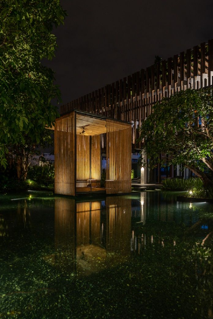 Ảnh 21: Chòi nghỉ sân vườn phong cách nhà thủy tạ hiện đại