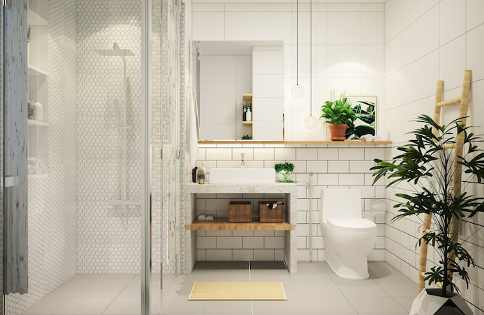 
Ảnh 9: Không gian nhà vệ sinh, phòng tắm ưu tiên màu sắc sáng sủa, hiện đại để đem đến cảm giác thư thái khi sử dụng
