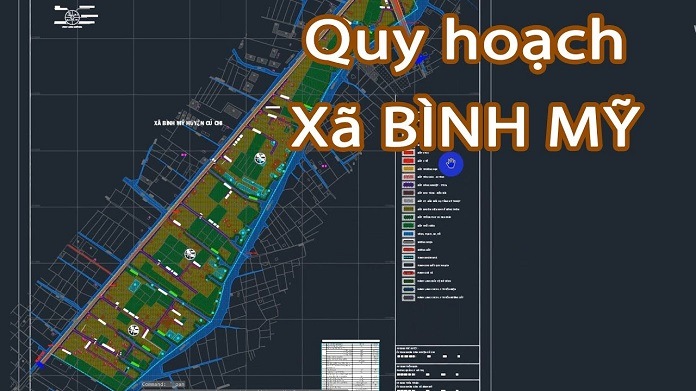 Ảnh 3: Quy hoạch xã Bình Mỹ