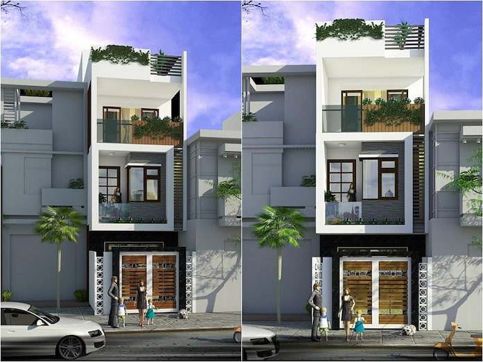 
Ảnh 17. Tham khảo mẫu nhà phố 3 tầng 5x16m 4 phòng ngủ
