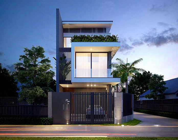 <em>Ảnh 5: Thiết kế phần ô cửa sổ rộng là một giải pháp hữu ích cho diện tích căn nhà</em>