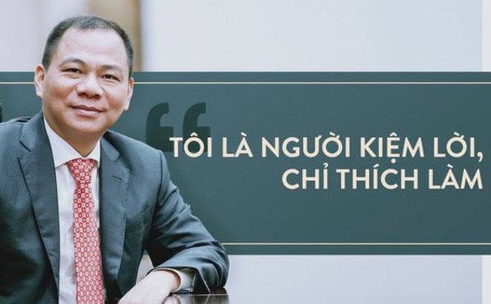 
Đây là một trong những câu nói nổi tiếng của tỷ phú Phạm Nhật Vượng
