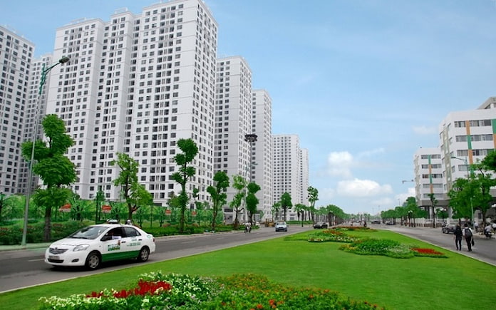 Ảnh 7: Tổ hợp đô thị đẳng cấp, sang trọng, mang kiến trúc của Đảo quốc Singapore