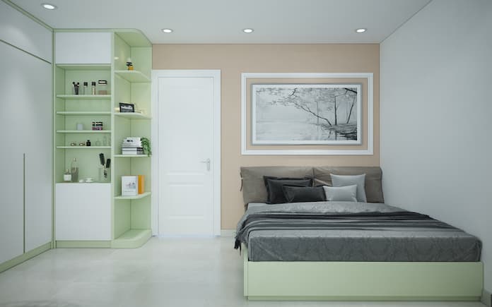 
Ảnh 4: Tạo được không gian thoải mái khi trang trí phòng ngủ cho ngôi nhà

