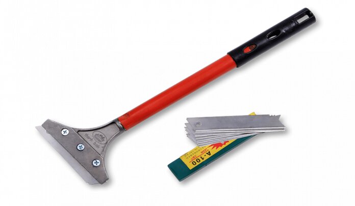  Ảnh 4: Bộ dụng cụ dao cạo dùng để tẩy sơn trên sàn nền nhà