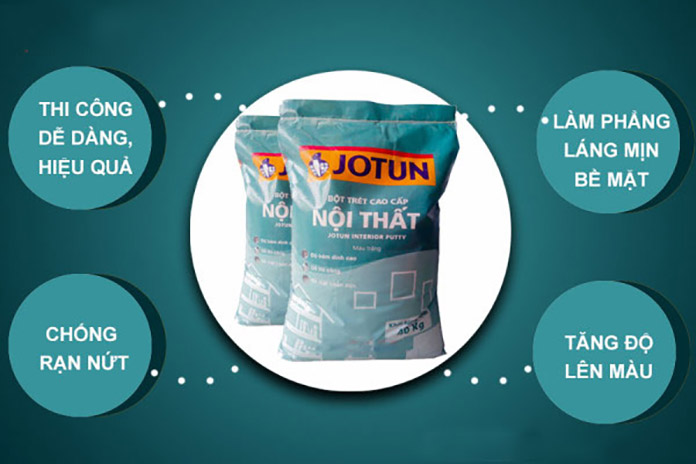 
Ảnh 5: Bột trét tường Jotun
