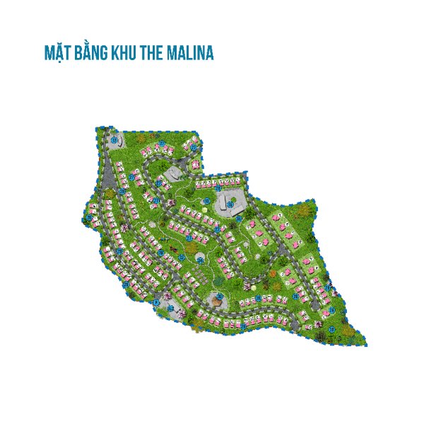 
Mặt bằng khu malina
