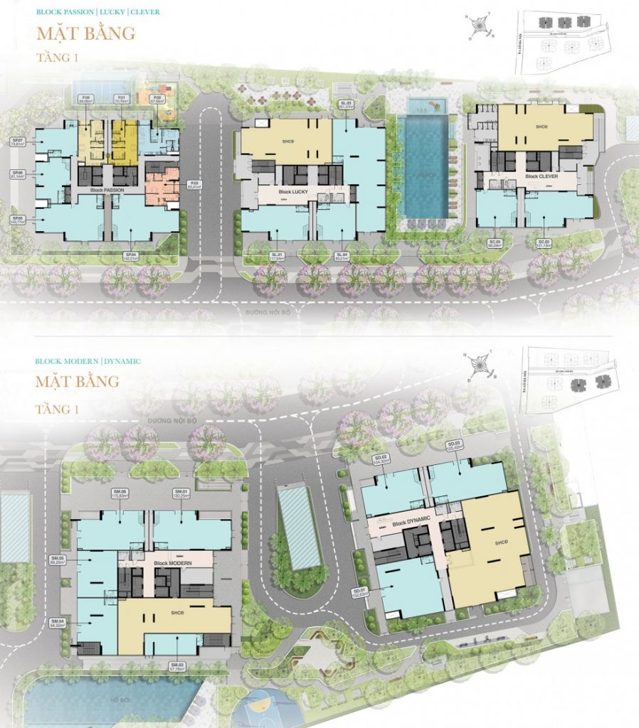 Mặt bằng shophouse