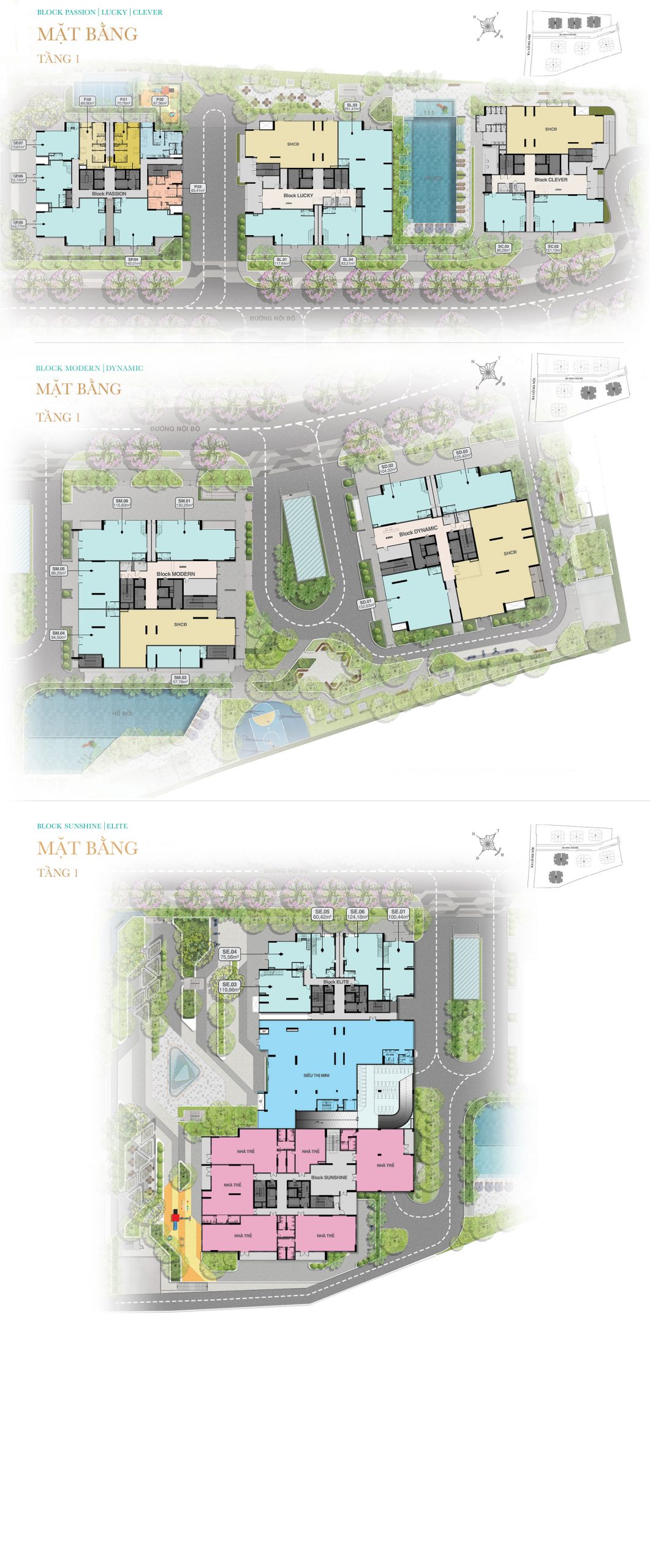 Mặt bằng tầng 1