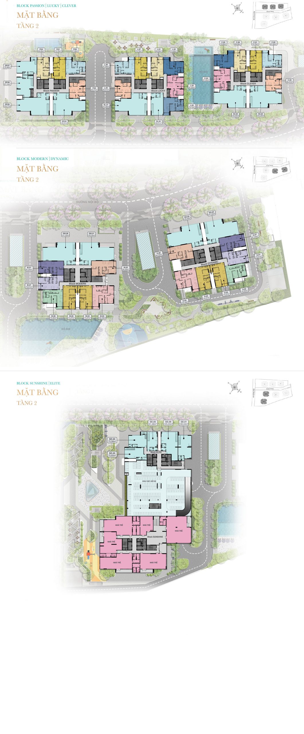 Mặt bằng tầng 2