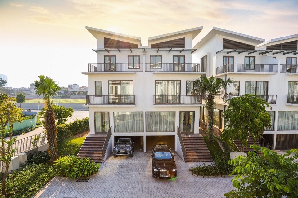 Mặt bằng thiết kế biệt thự song lập