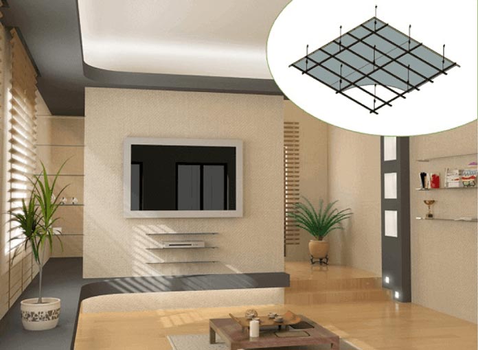 Ảnh 3: Hướng dẫn thi công trần thạch cao chìm đúng kỹ thuật