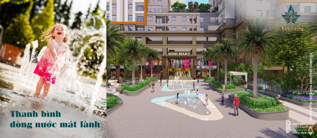 Tiện ích dự án căn hộ chung cư Biên Hoà Universe Complex Biên Hoà 2