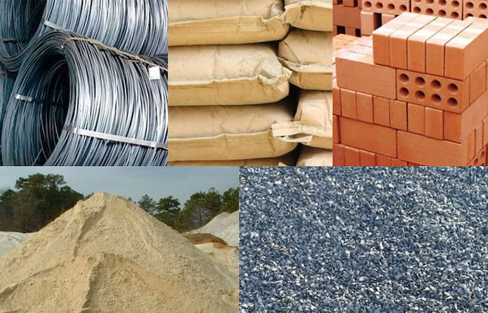 
Ảnh 2: Vật liệu thô là phần chiếm một mức chi phí đáng kể trong bảng theo dõi vật tư công trình
