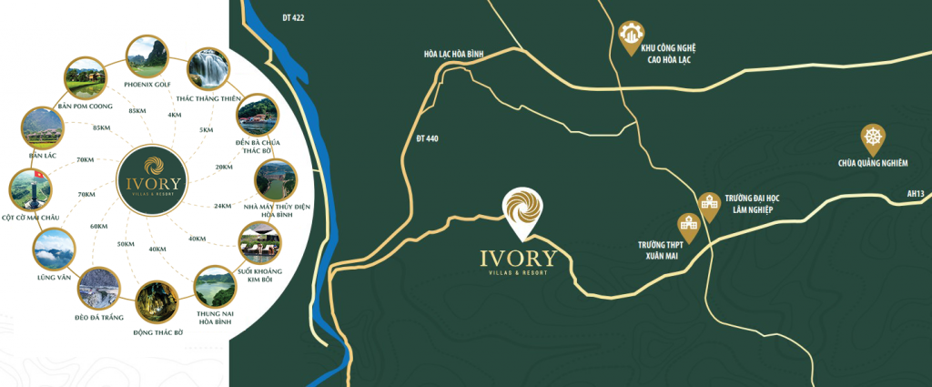 
Vị trí dự án Ivory Villas &amp; Resort-3
