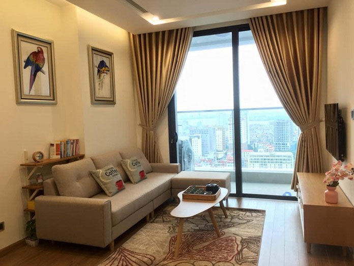 Căn hộ được thiết kế theo xu hướng mở tận dụng tối đa không khí thiên nhiên