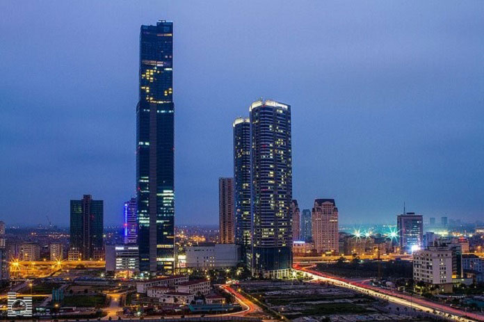 Chung cư Keangnam Landmark Tower sở hữu vị trí đắc địa bật nhất Hà Nội