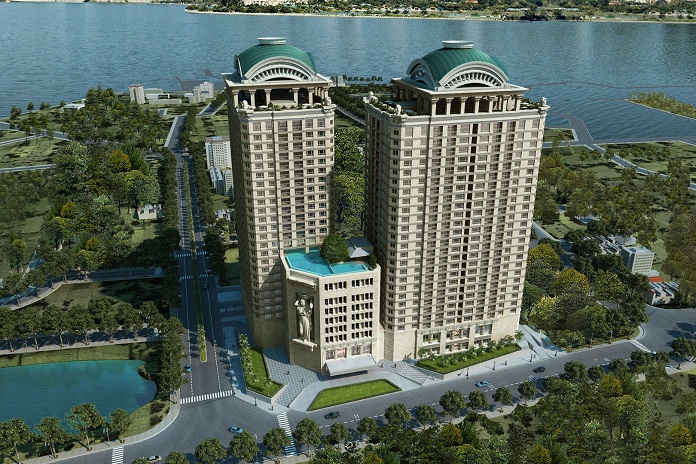 Tổng quan dự án chung cư Golden Westlake nằm bên bờ Tây Hồ, Hà Nội