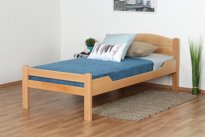 
Kích thước giường ngủ đơn 1m x 1m9 phù hợp với những người ở 1 mình
