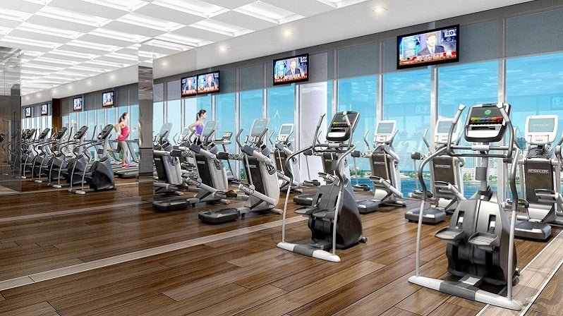 
Khu vực tập Gym
