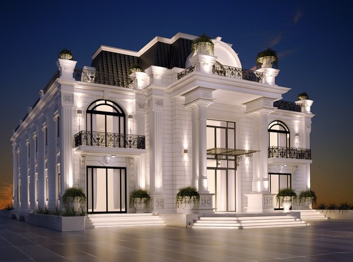 
Đặc trưng độc đáo của mẫu thiết kế nhà kiểu Pháp
