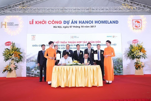 
Hải Phát thủ đô khởi công dự án Hanoi Homeland vào năm 2017
