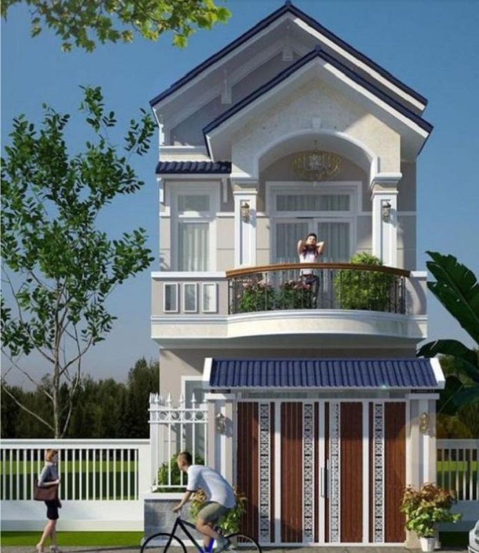 
Phối cảnh nhà mái thái
