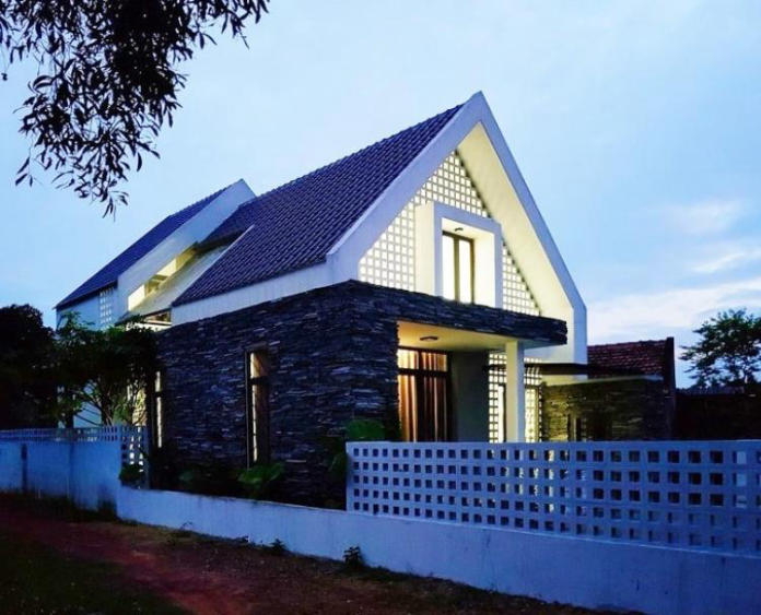 Mẫu nhà 1 tầng lửng đẹp, tiện nghi thiết kế độc đáo với diện tích 60m2