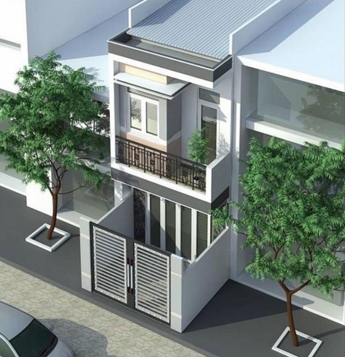 
Phối cảnh nhà 1 lầu 3 phòng ngủ
