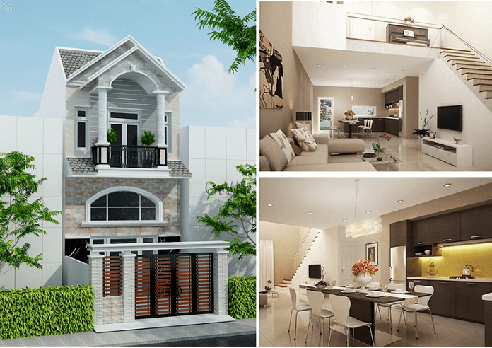 
Lưu ý khi thiết kế nhà 1 trệt 1 lầu
