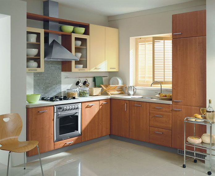 
Mẫu thiết kế phòng bếp nhà cấp 4 bằng gỗ tinh tế
