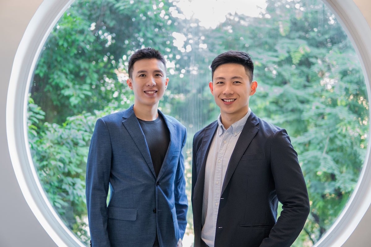  Đồng sáng lập của Homebase - Phillip An (trái) và JunYuan Tan. Ảnh: ST